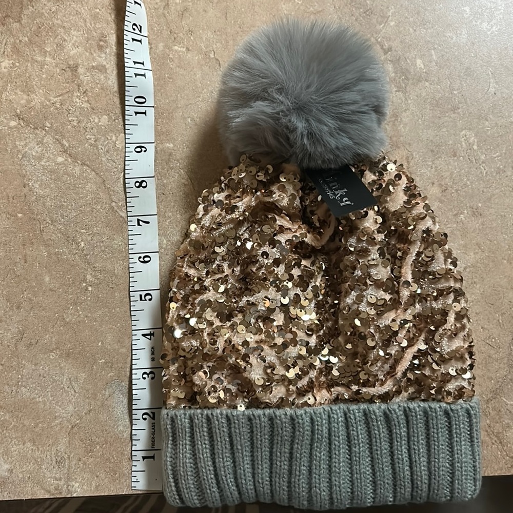 Minky Beanie with sequence